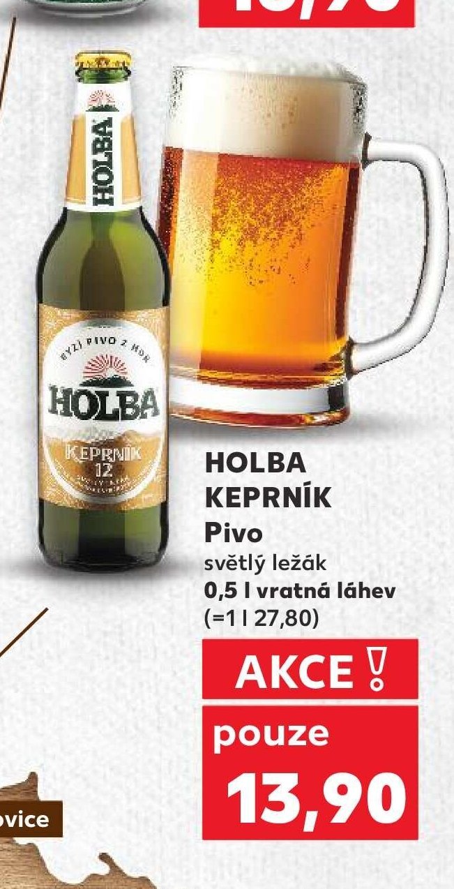 HOLBA KEPRNÍK Pivo