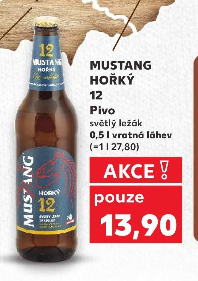 MUSTANG HOŘKÝ 12 Pivo