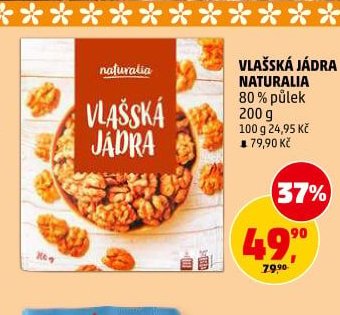VLAŠSKÁ JÁDRA NATURALIA 200 g