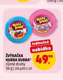 Žvýkačka Hubba Bubba různé druhy 56 g