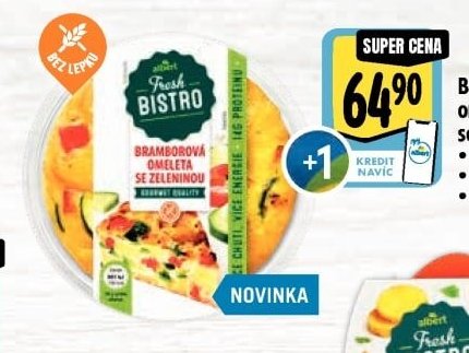 Bramborová omeleta se zeleninou
