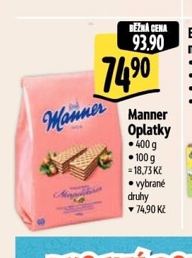 Manner Oplatky