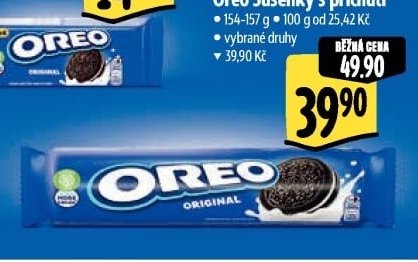 Oreo Sušenky s příchutí