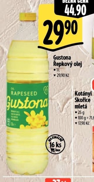 Gustona Řepkový olej