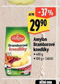 Amylon Bramborové knedlíky