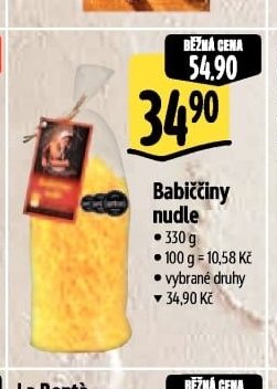 Babiččiny nudle