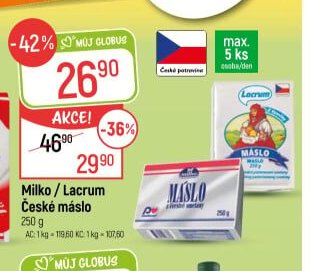 Milko / Lacrum České máslo