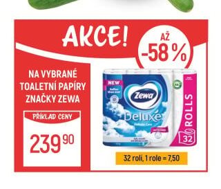 Toaletní papíry značky Zewa