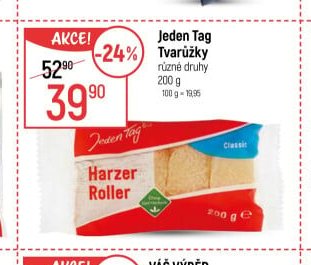 Jeden Tag Tvarůžky, 200 g