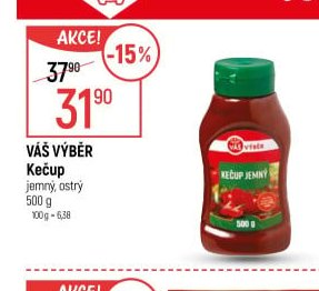 Váš Výběr Kečup jemný