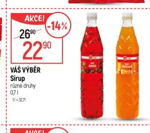 Váš Výběr Sirup