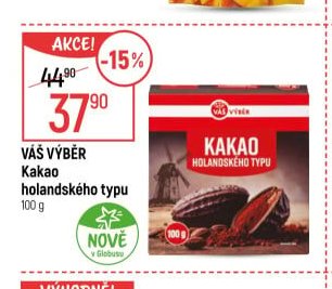 Váš Výběr Kakao holandského typu