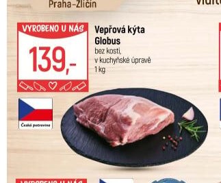 Vepřová kýta Globus
