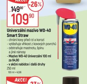Univerzální mazivo WD-40 Smart Straw