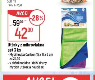 Utěrky z mikrovlákna set 3 ks