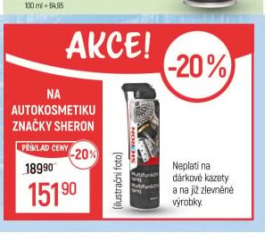 Autokosmetika značky Sheron