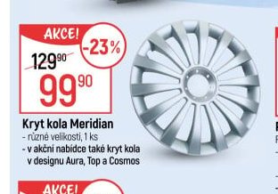 Kryt kola Meridian