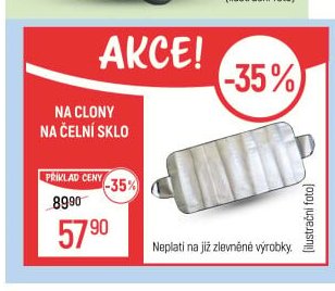 Clony na čelní sklo