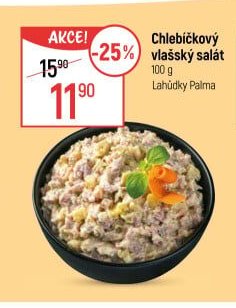 Chlebíčkový vlašský salát - Globus akcniletaky.com