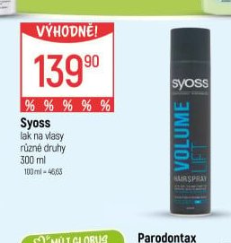 Syoss lak na vlasy