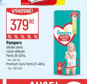 Pampers dětské pleny