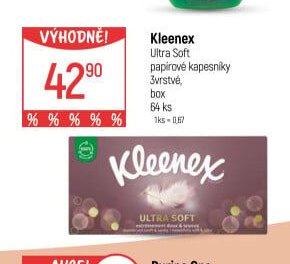 Kleenex papírové kapesníky - Globus akcniletaky.com
