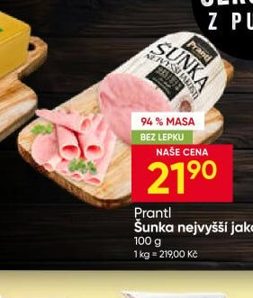Prantl Šunka nejvyšší jakosti
