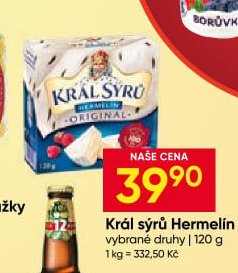 Král sýrů Hermelín