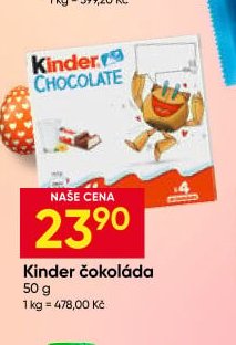 Kinder čokoláda