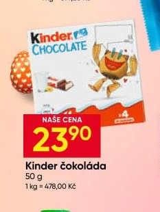 Kinder čokoláda