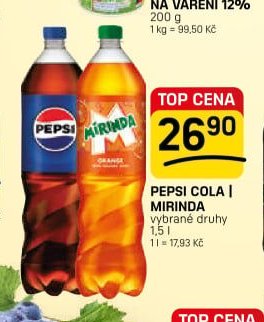 PEPSI COLA / MIRINDA