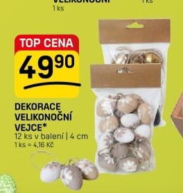 DEKORACE VELIKONOČNÍ VEJCE