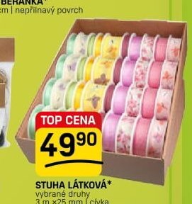 STUHA LÁTKOVÁ vybrané druhy