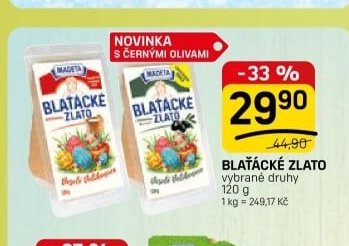 BLAŤÁCKÉ ZLATO vybrané druhy 120 g