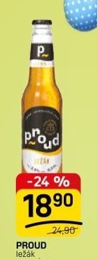 PROUD ležák 0,33 l