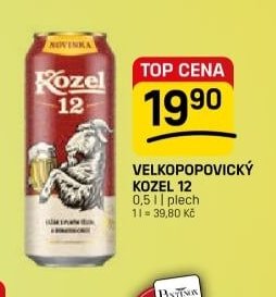 VELKOPOPOVICKÝ KOZEL 12 0,5 l