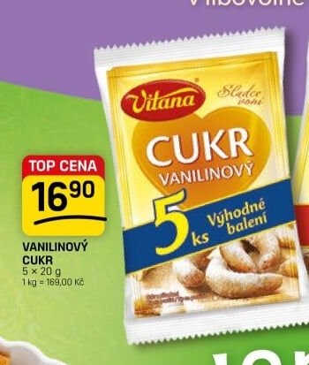 Vitana Vanilinový cukr 5ks