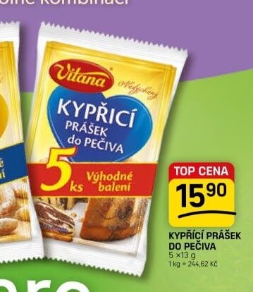 Vitana Kypřicí prášek do pečiva 5ks