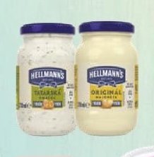 HELLMANN'S TATARSKÁ OMÁČKA / MAJONÉZA
