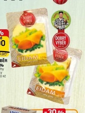 DOBRÝ VÝBĚR EIDAM 30%