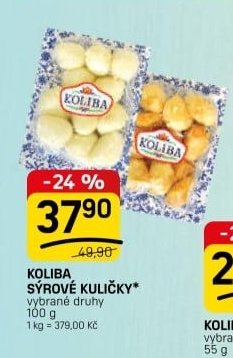 KOLIBA SÝROVÉ KULIČKY* vybrané druhy