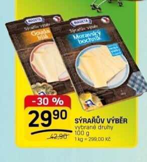 SÝRAŘŮV VÝBĚR