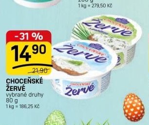 CHOCEŇSKÉ ŽERVÉ