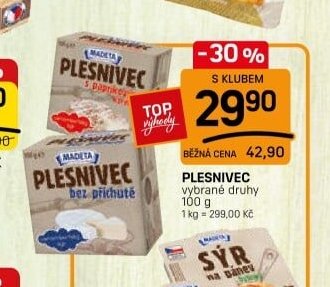PLESNIVEC vybrané druhy