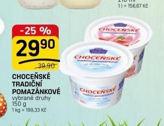 CHOCEŇSKÉ TRADIČNÍ POMAZÁNKOVÉ