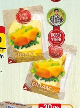 DOBRÝ VÝBĚR EIDAM 30%