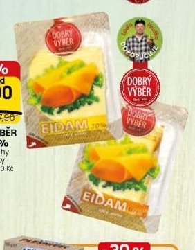 DOBRÝ VÝBĚR EIDAM 30%