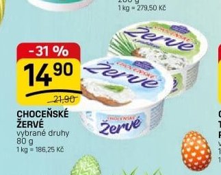 CHOCEŇSKÉ ŽERVÉ