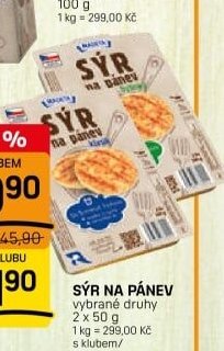 SÝR NA PÁNEV