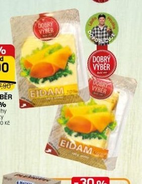 DOBRÝ VÝBĚR EIDAM 30%